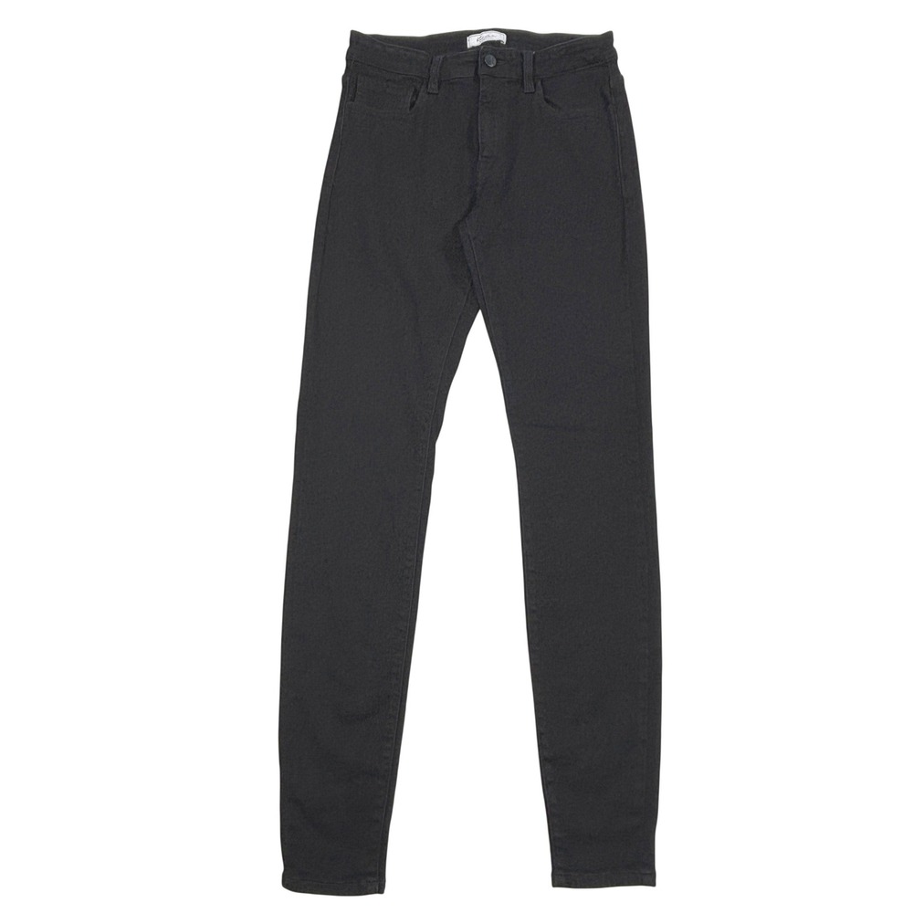 Kancan Womens Estilo Mid-Rise Skinny Jeans Black VBK1728L Size 28"x33" Tall
